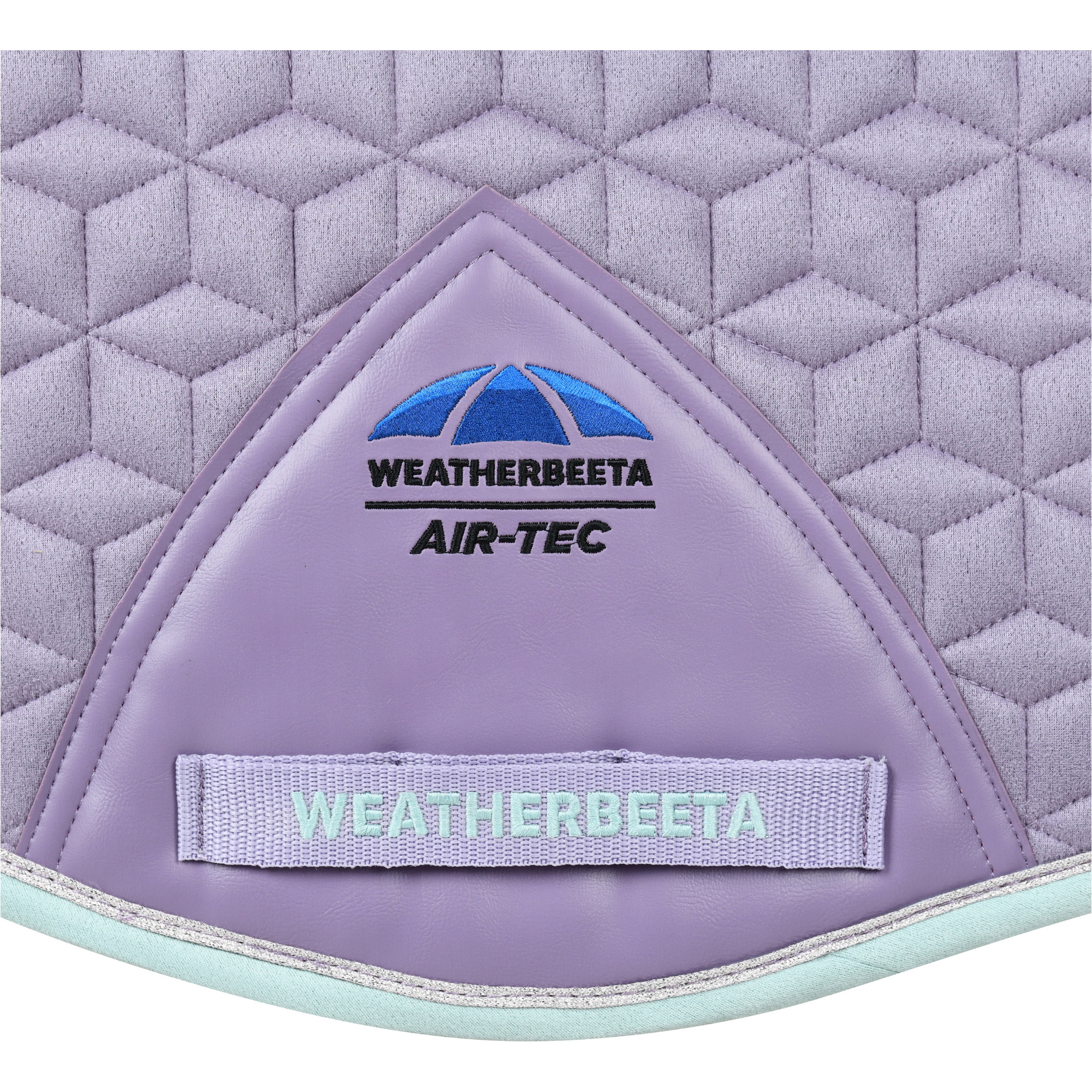 2026 WeatherBeeta Suede Elite Air-Tec All Purpose Saddle Pad 1030345005 - Soft Lilac